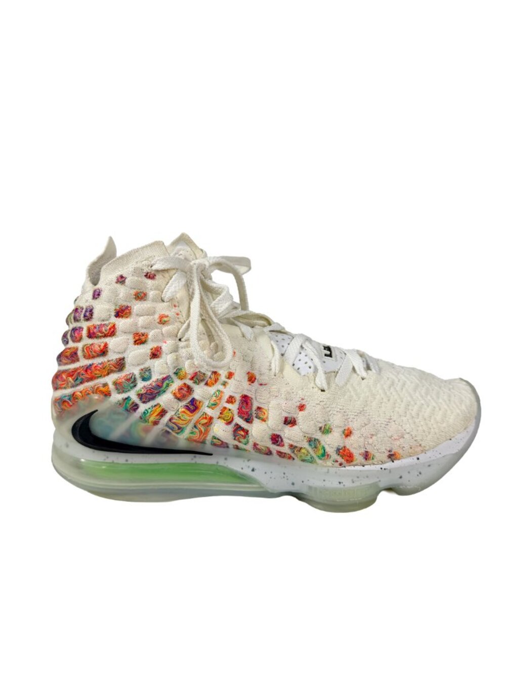 Nike LeBron 17 XVII Command Force White Multi BQ3177-100 Mens 8.5 Basketball - Picture 3 of 15